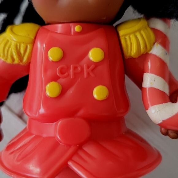 Vintage Cabbage Patch Doll Miniature 1994 McDonald's Toy Christmas Doll 3.5" T - Picture 7 of 7